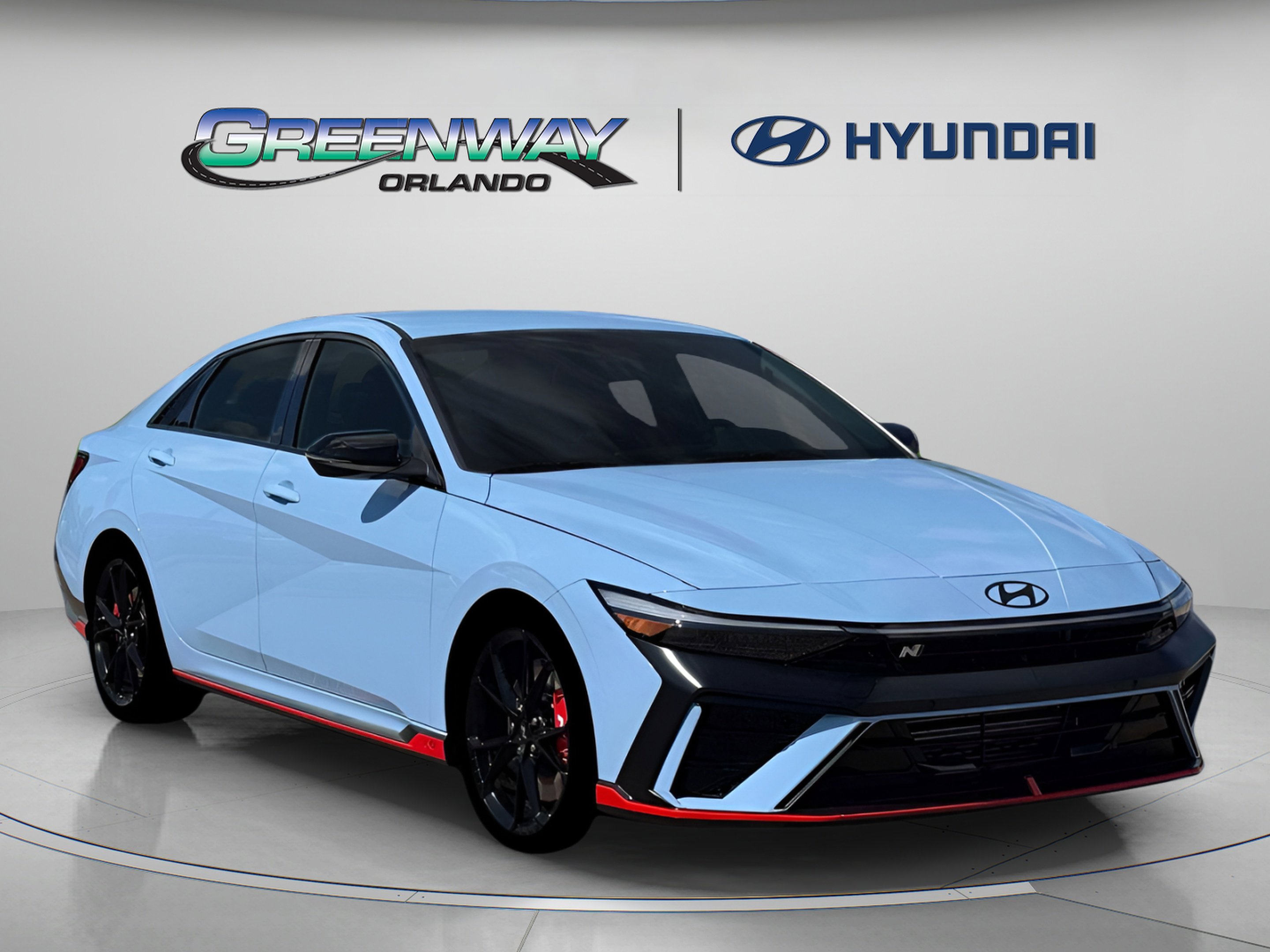New 2026 Performance Blue Hyundai Sedan image 4
