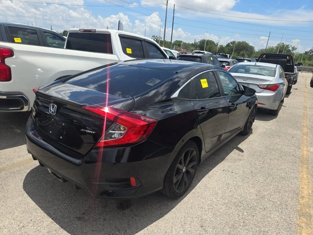 Certified Used 2021 Black Honda Sport image 8