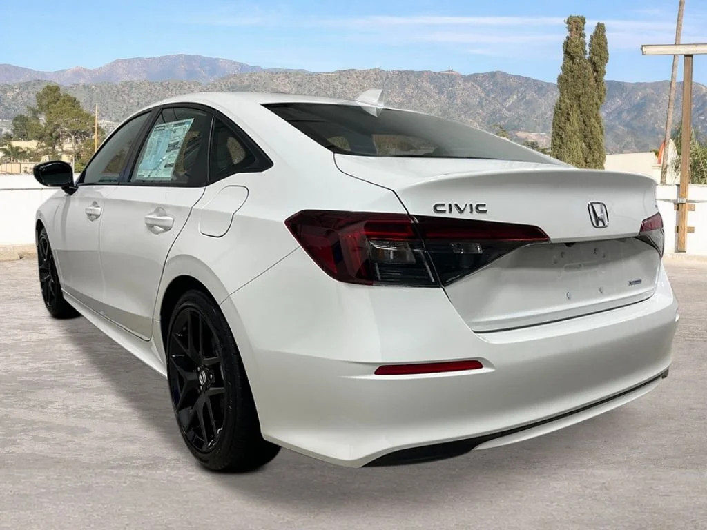 New 2026 Platinum White Pearl Honda Sport image 3