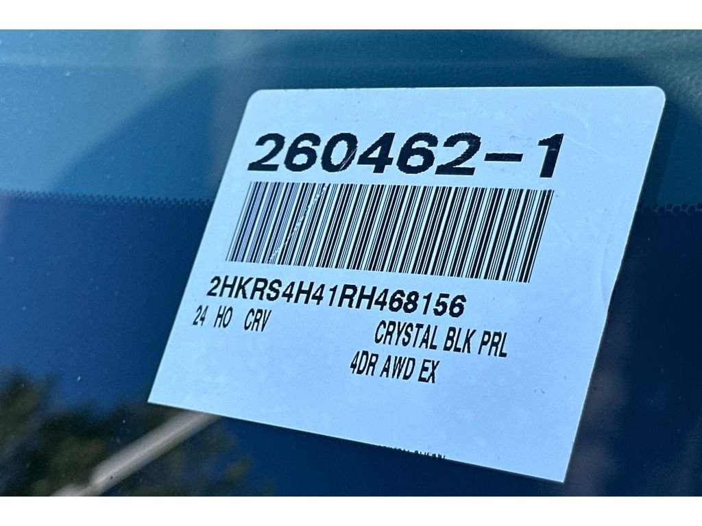 Used 2024 Crystal Black Pearl Honda EX image 57