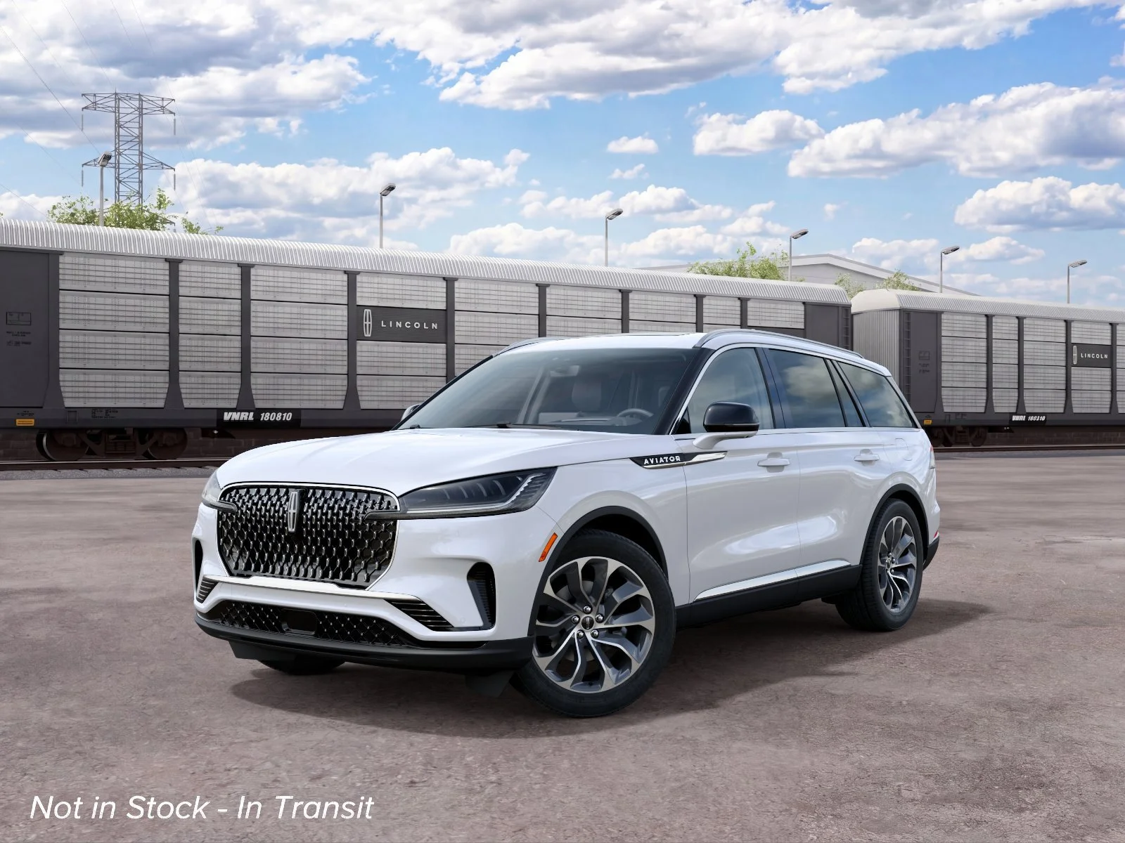 New 2027 Pristine White Metallic Tri-Coat Clearcoat Lincoln Reserve image 2