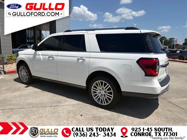 Certified Used 2024 White Metallic Ford Limited image 3
