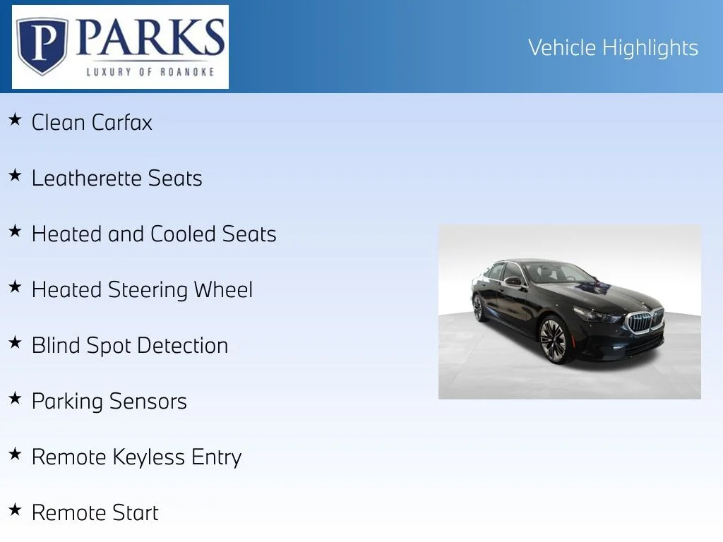 Certified Used 2026 Black Sapphire Metallic BMW 540i xDrive image 4