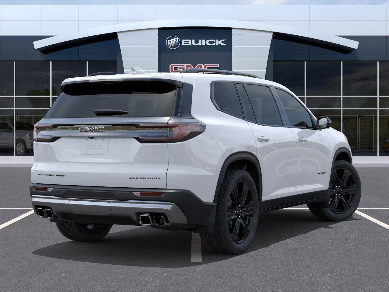 New 2026 Glacier White Tricoat GMC Elevation image 4