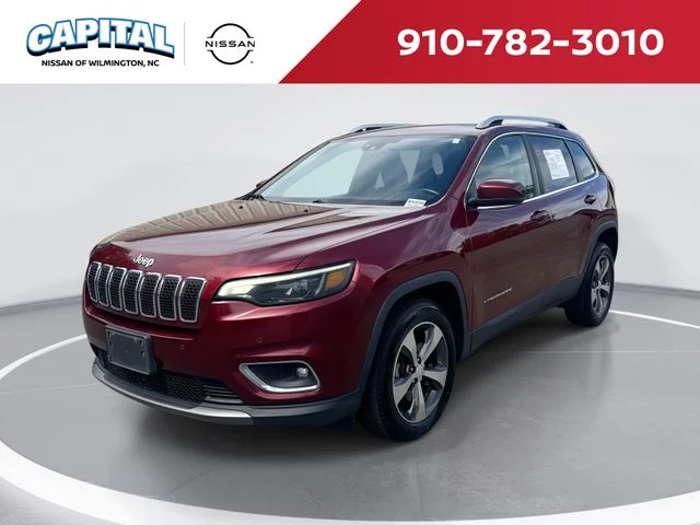Used 2019 Red Jeep Limited image 1