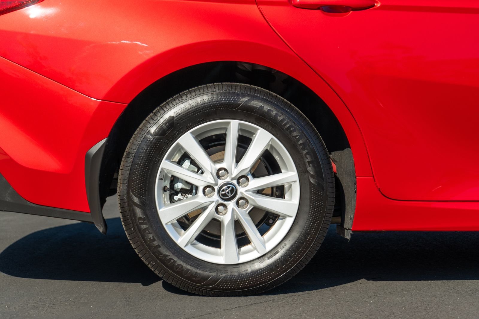 Certified Used 2025 Red Toyota LE image 7