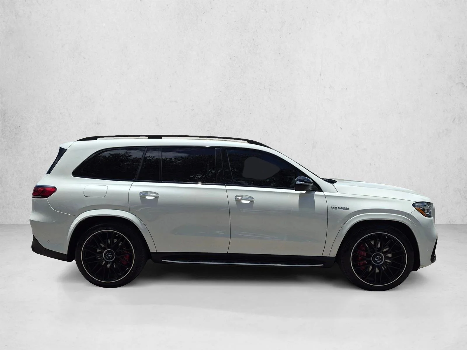 Used 2021 Designo Diamond White Bright Mercedes-Benz AMG® GLS 63 image 4