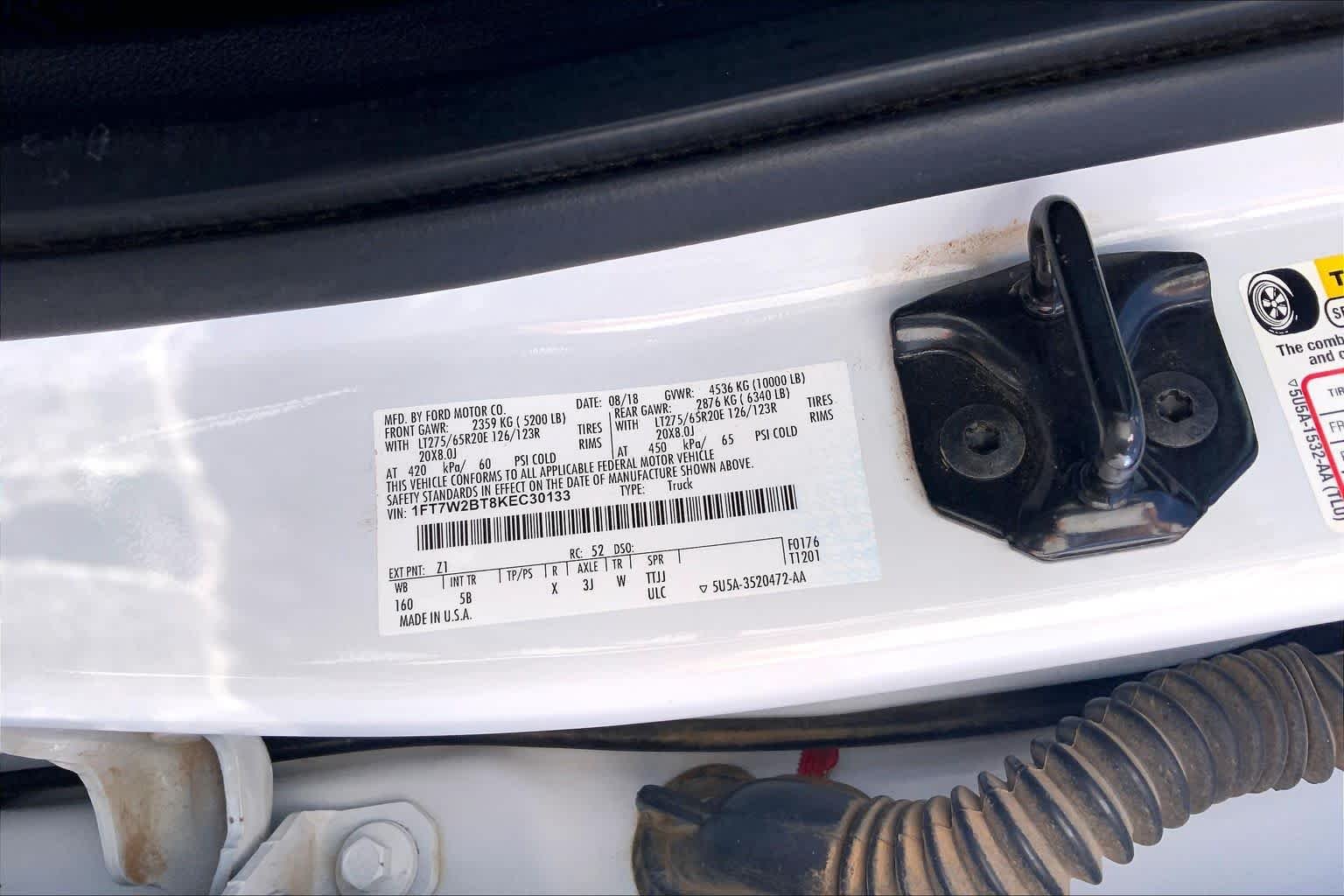 Used 2019 Oxford White Ford LARIAT image 37