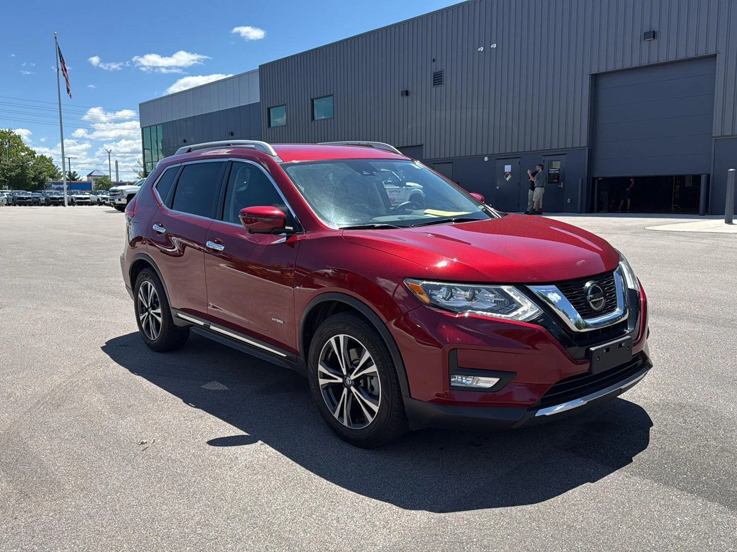 Used 2018 Scarlet Ember Nissan SL Hybrid image 1