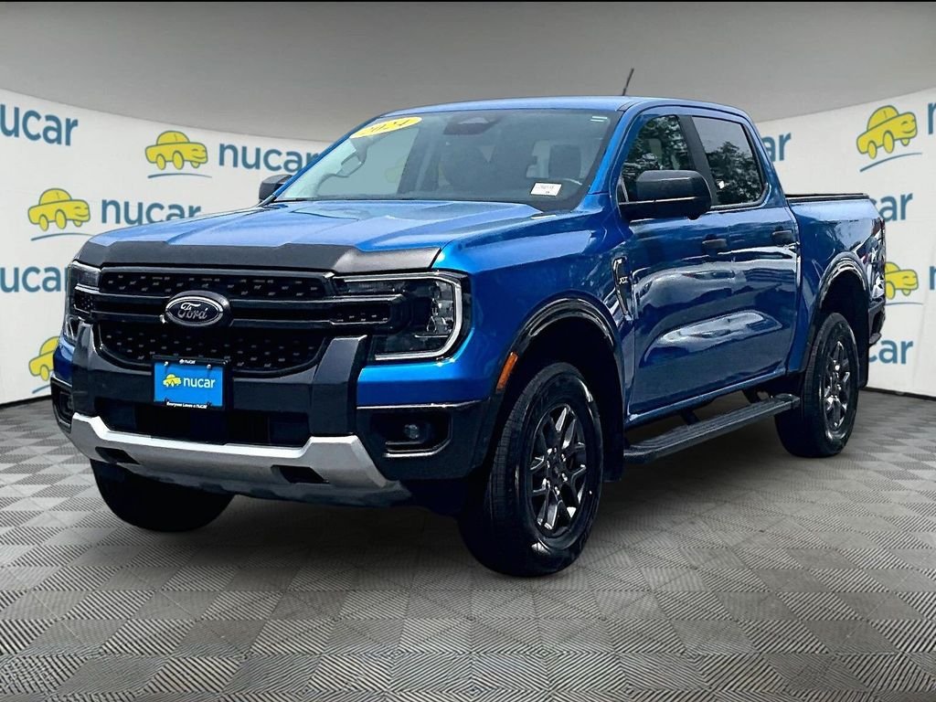 Used 2024 Blue Ford XLT image 3