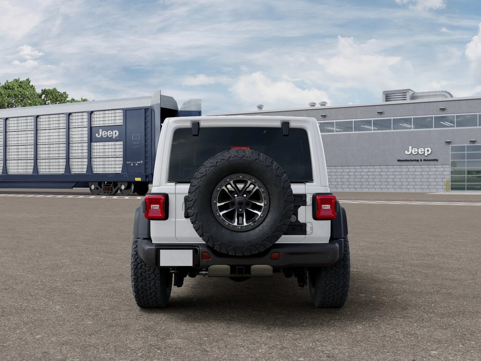 New 2026 Bright White Clear-Coat Exterior Paint Jeep Moab 392 image 33