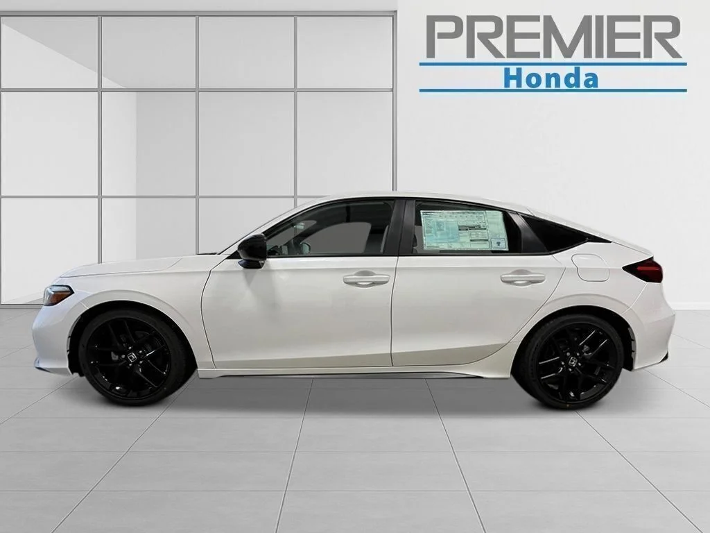 New 2026 Platinum White Pearl Honda FWD Sport image 2