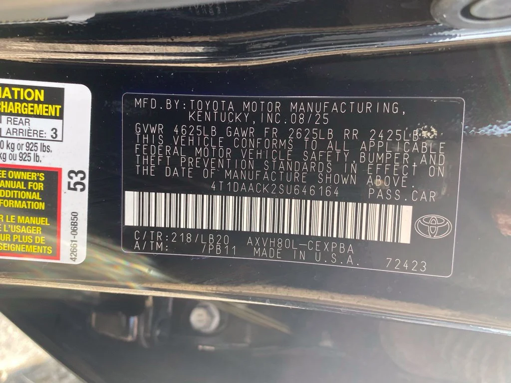 Used 2025 Black Toyota XSE image 21
