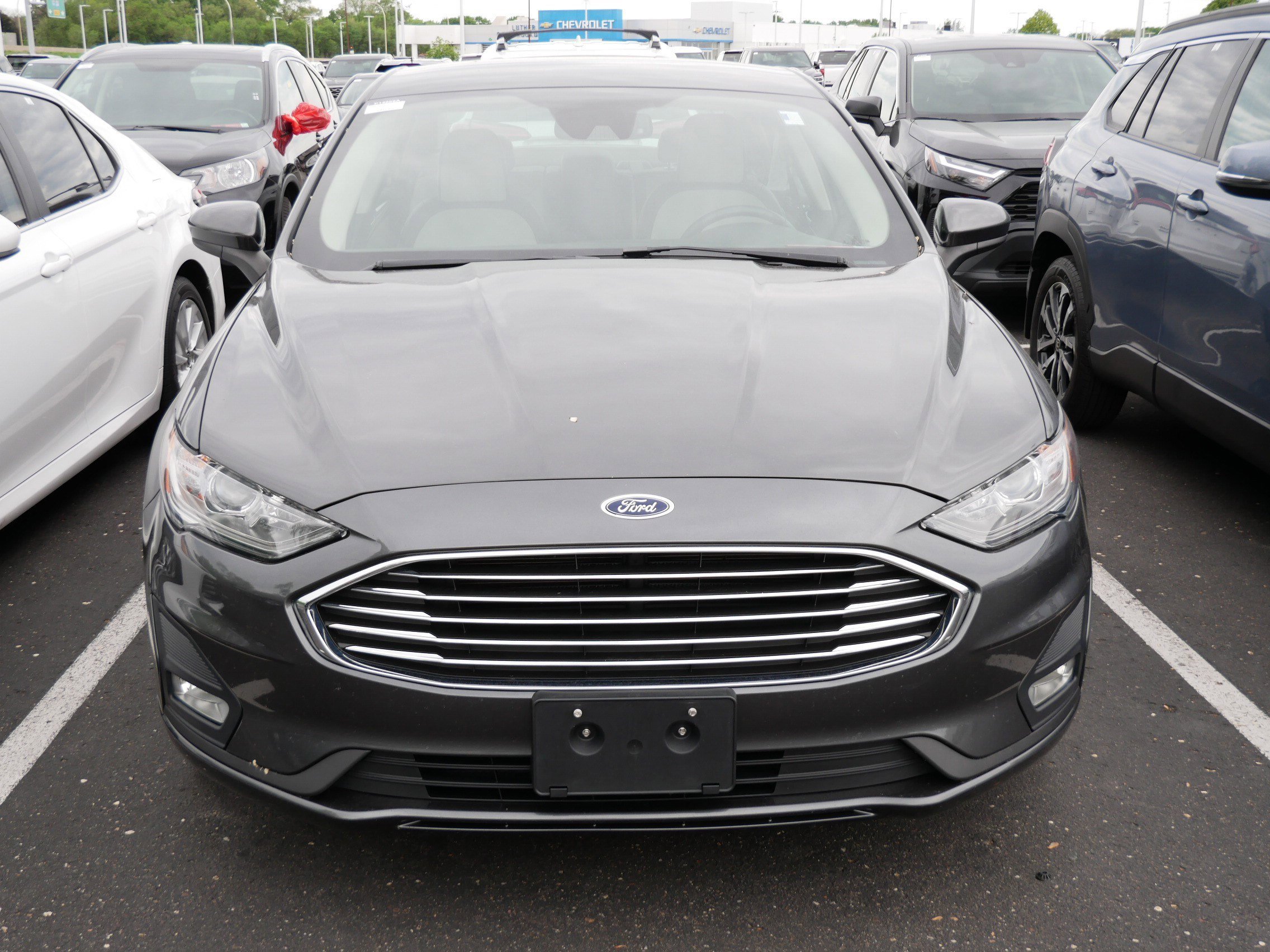 Used 2020 Ford Fusion SE with VIN 3FA6P0HD1LR233411 for sale in Brooklyn Center, Minnesota