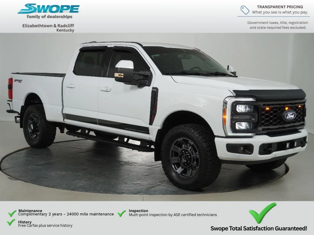 Used 2023 Oxford White Ford LARIAT image 1