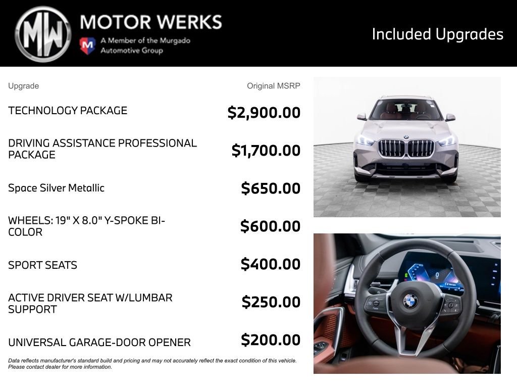 New 2026 Space Silver Metallic BMW xDrive28i image 4