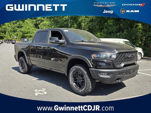 New 2026 Diamond Black Crystal Pearl-Coat Exterior Paint RAM Rebel image 1