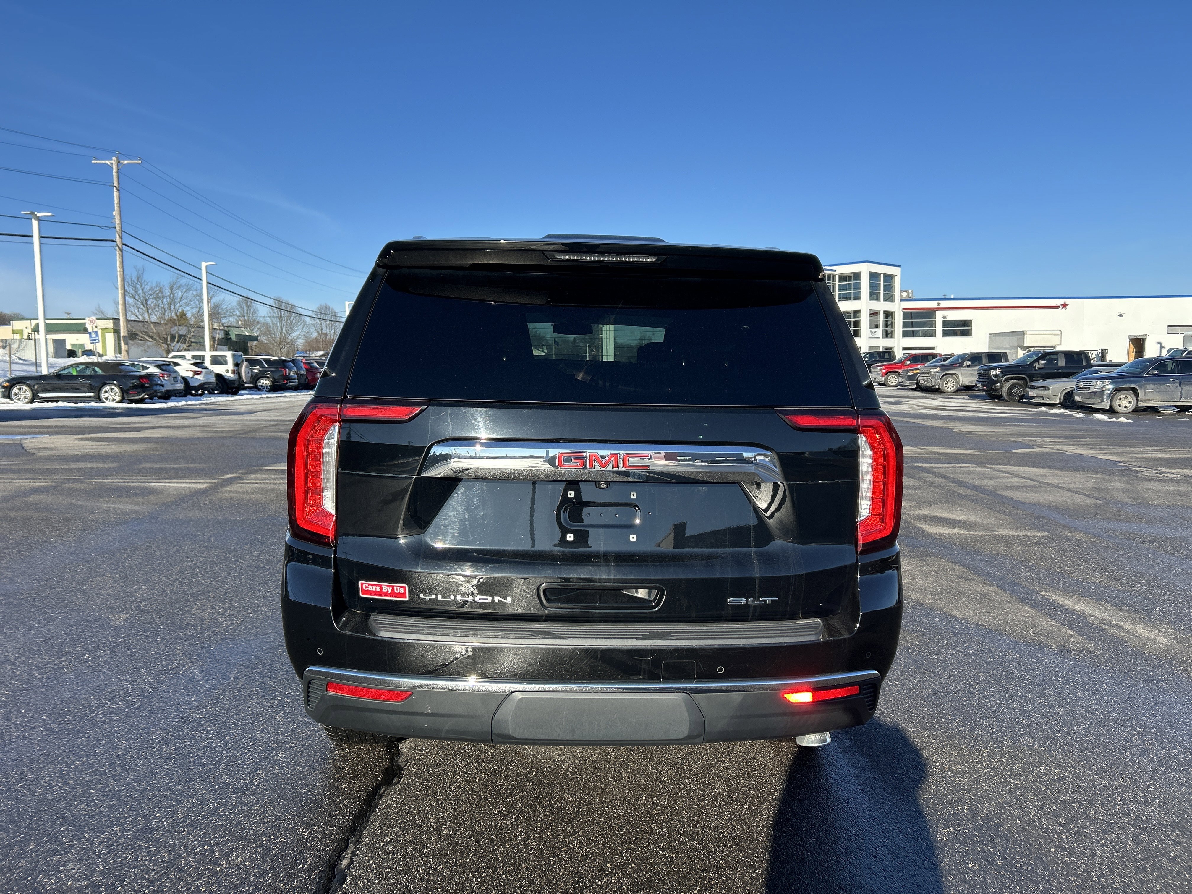 Used 2021 Onyx Black GMC SLT image 4