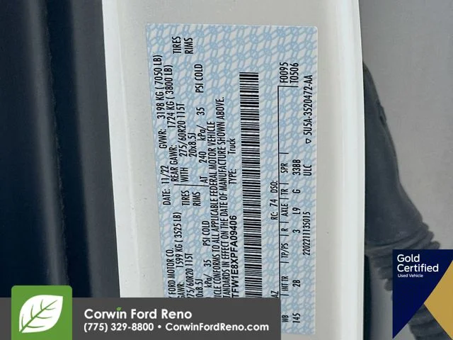 Certified Used 2023 Star White Ford Lariat image 36