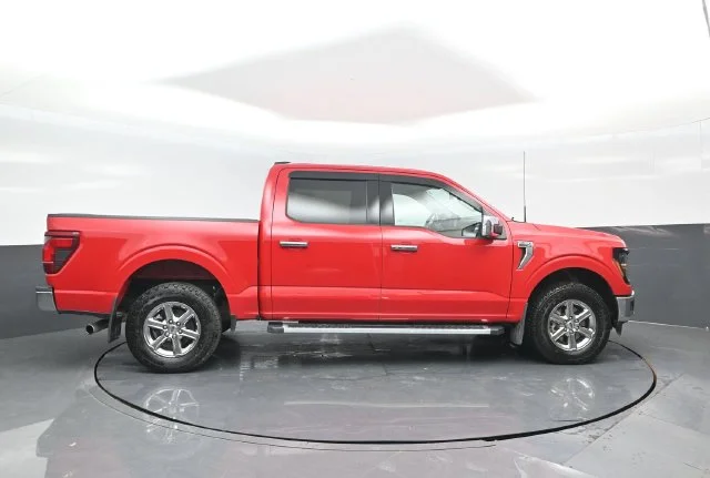Certified Used 2024 Vermillion Red Ford XLT image 35