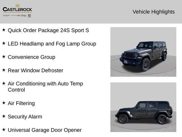 New 2026 Granite Crystal Metallic Clear-Coat Exterior Paint Jeep Sport S image 4