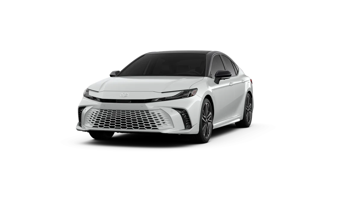 New 2026 Wind Chill Pearl with Midnight Black Metallic roof Toyota XSE image 18