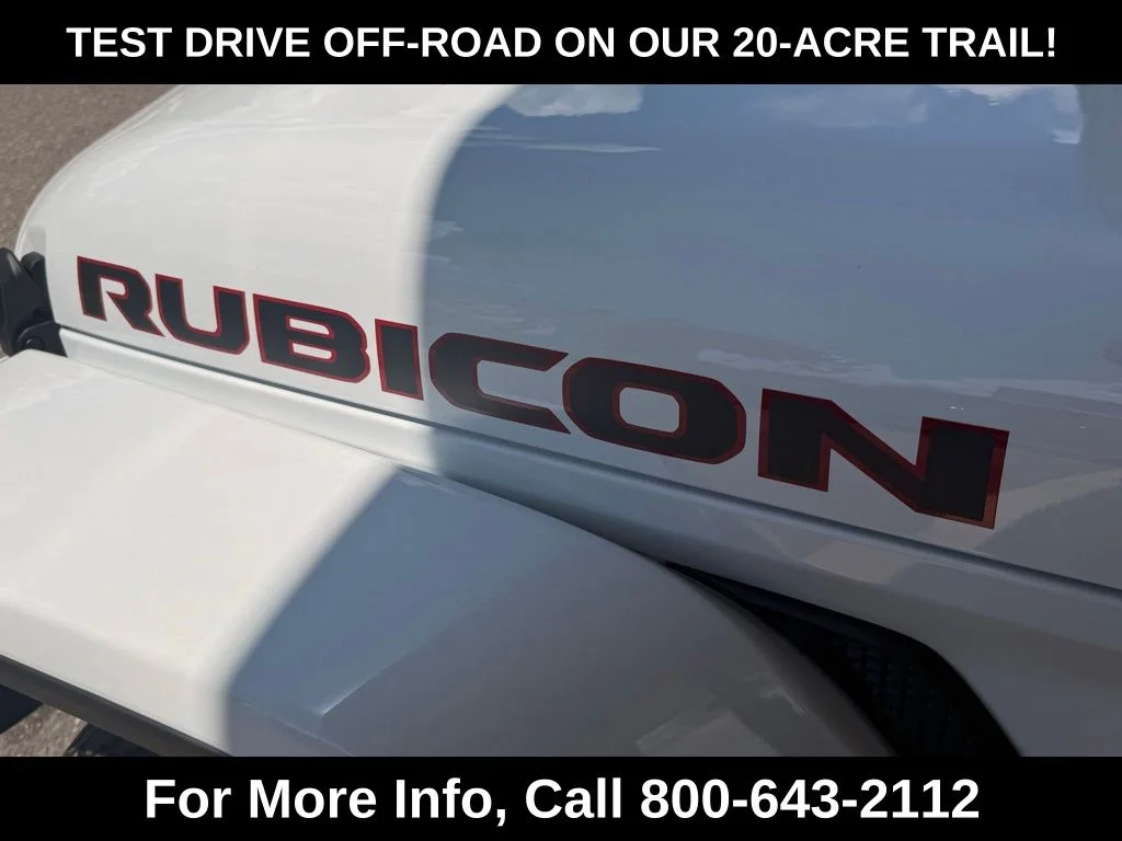 New 2026 Bright White Clear-Coat Exterior Paint Jeep Rubicon image 31