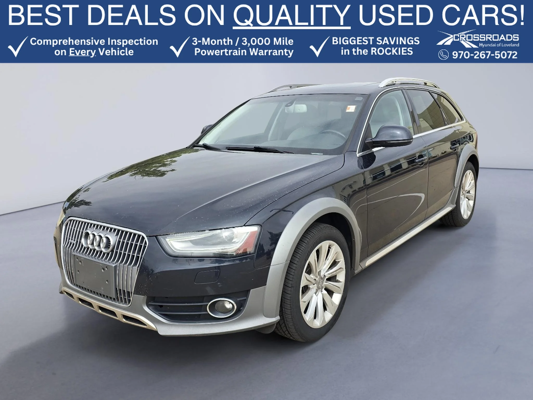Used 2016 Moonlight Blue Metallic Audi Premium Plus image 1