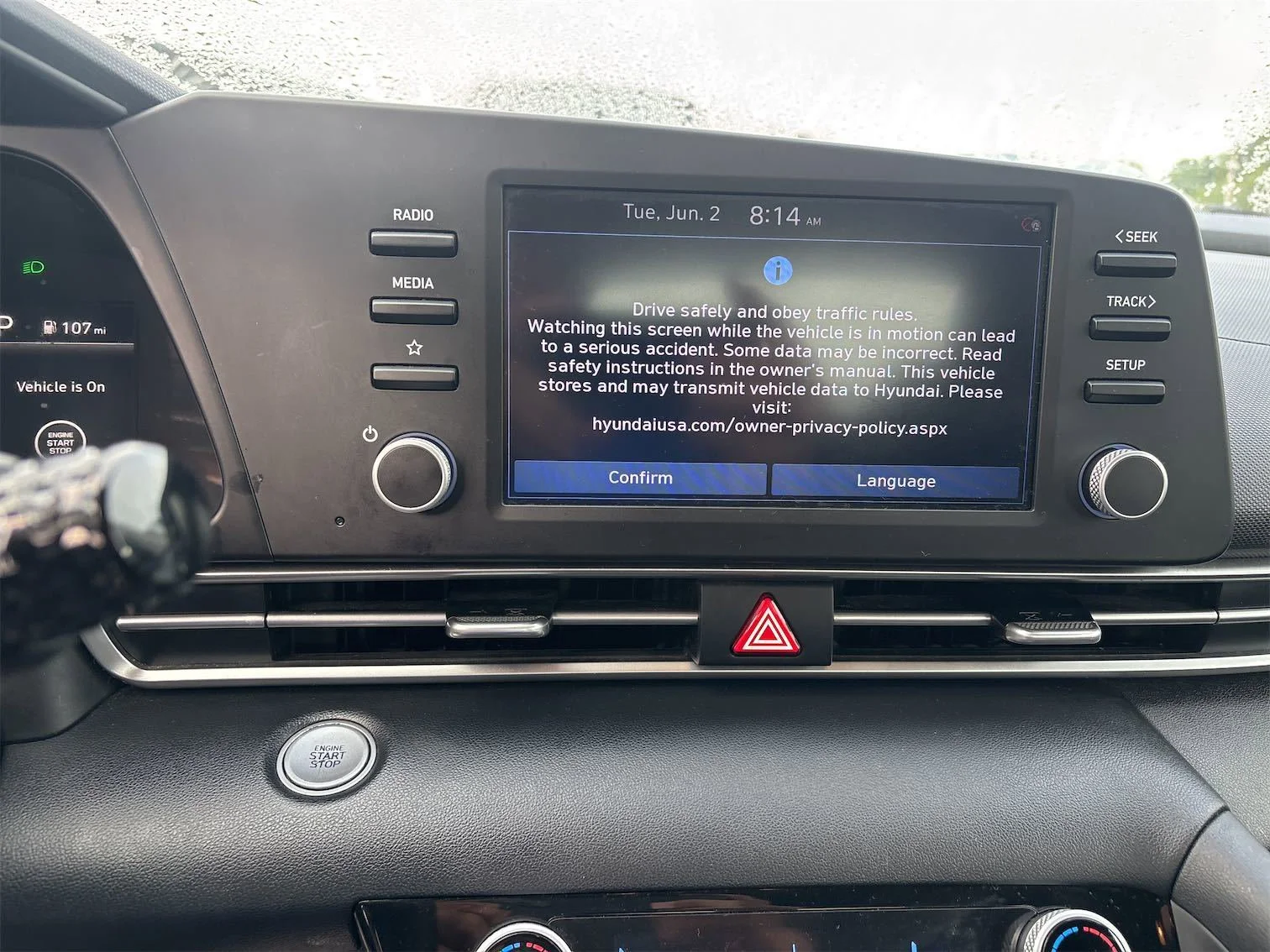 Used 2021 Intense Blue Hyundai SEL image 7