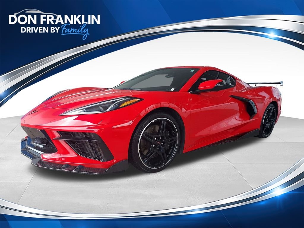 Used 2021 Red Chevrolet Stingray image 1