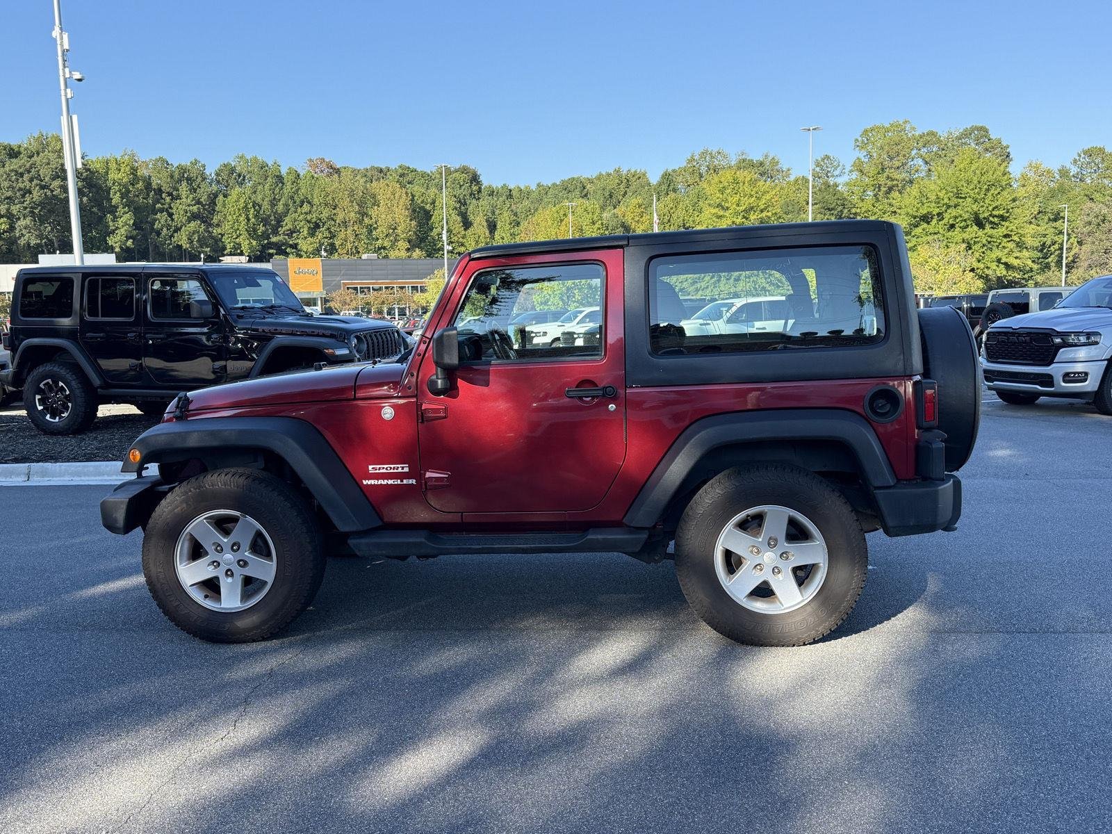 Used 2013 Jeep Wrangler Sport with VIN 1C4AJWAG2DL563605 for sale in Woodstock, GA
