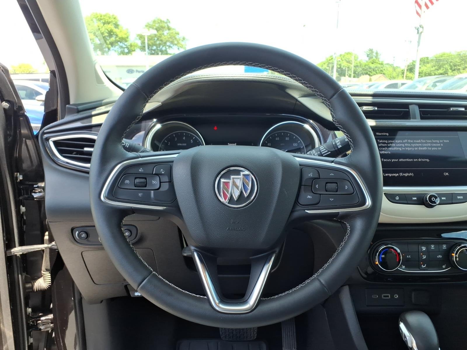Used 2021 Ebony Twilight Metallic Buick Preferred image 18