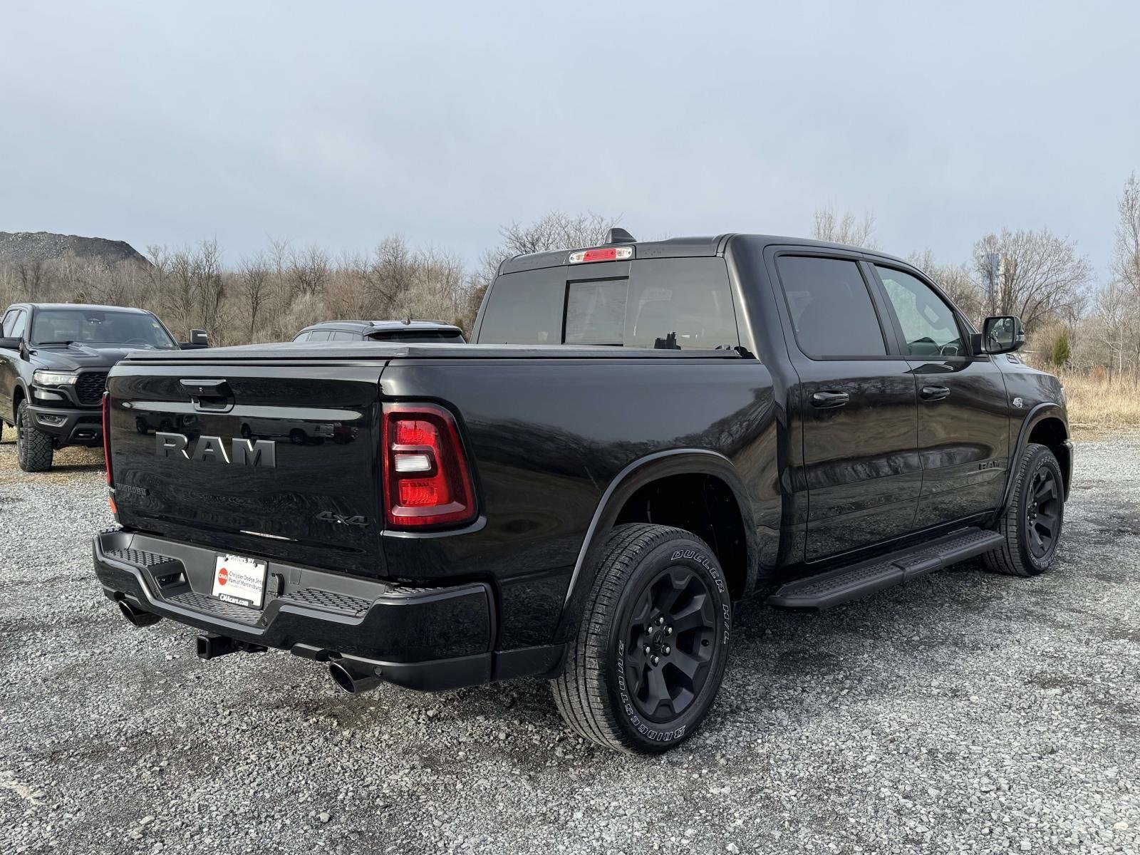 New 2026 Diamond Black Crystal Pearl-Coat Exterior Paint RAM Big Horn image 21