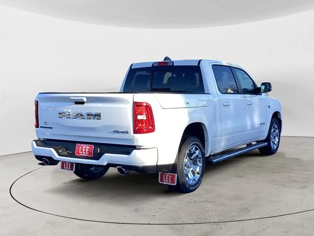New 2026 Bright White Clearcoat Ram BIG HORN CREW CAB 4X4 5
