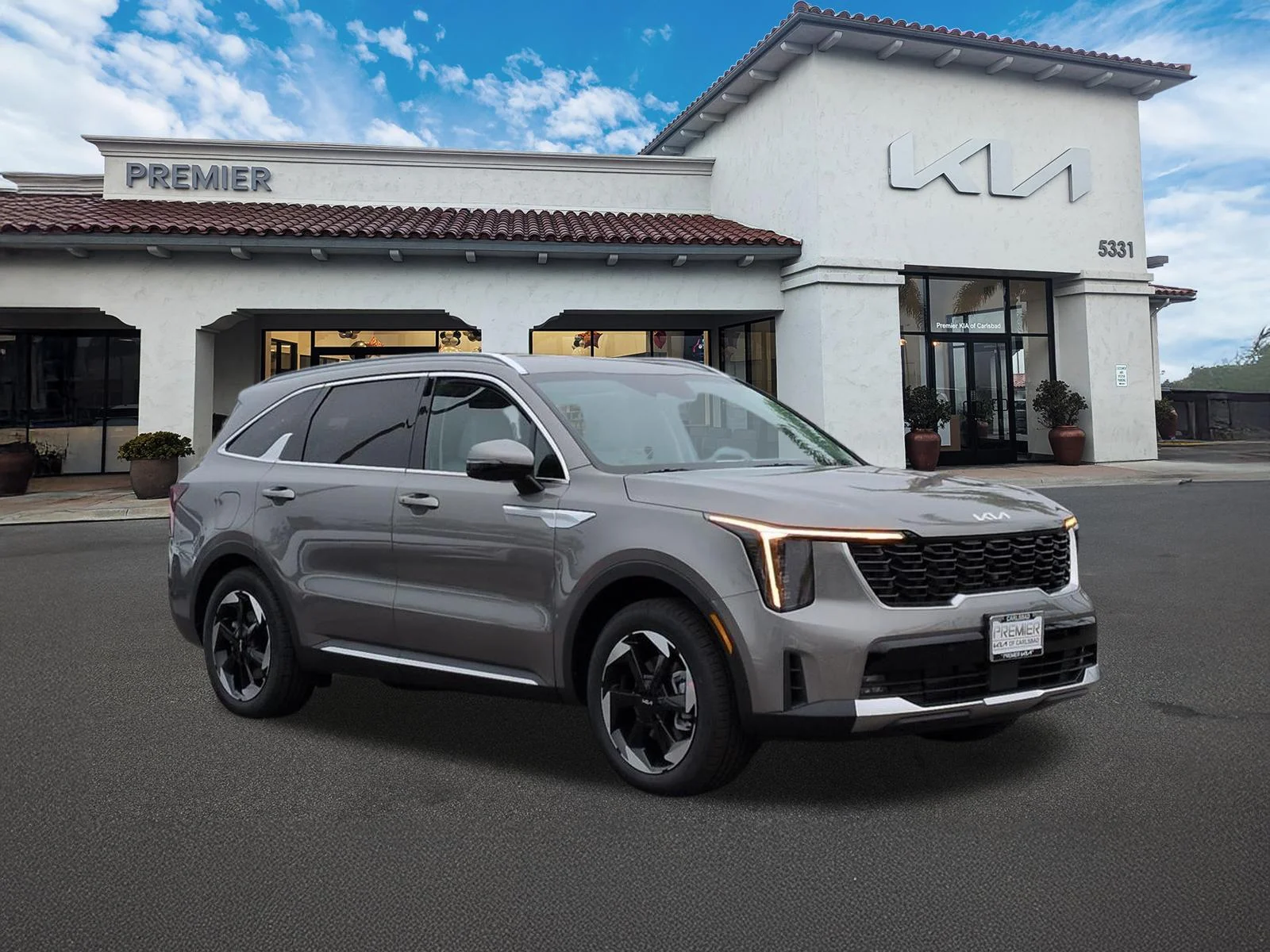 New 2026 Volcanic Sand Kia EX AWD image 2