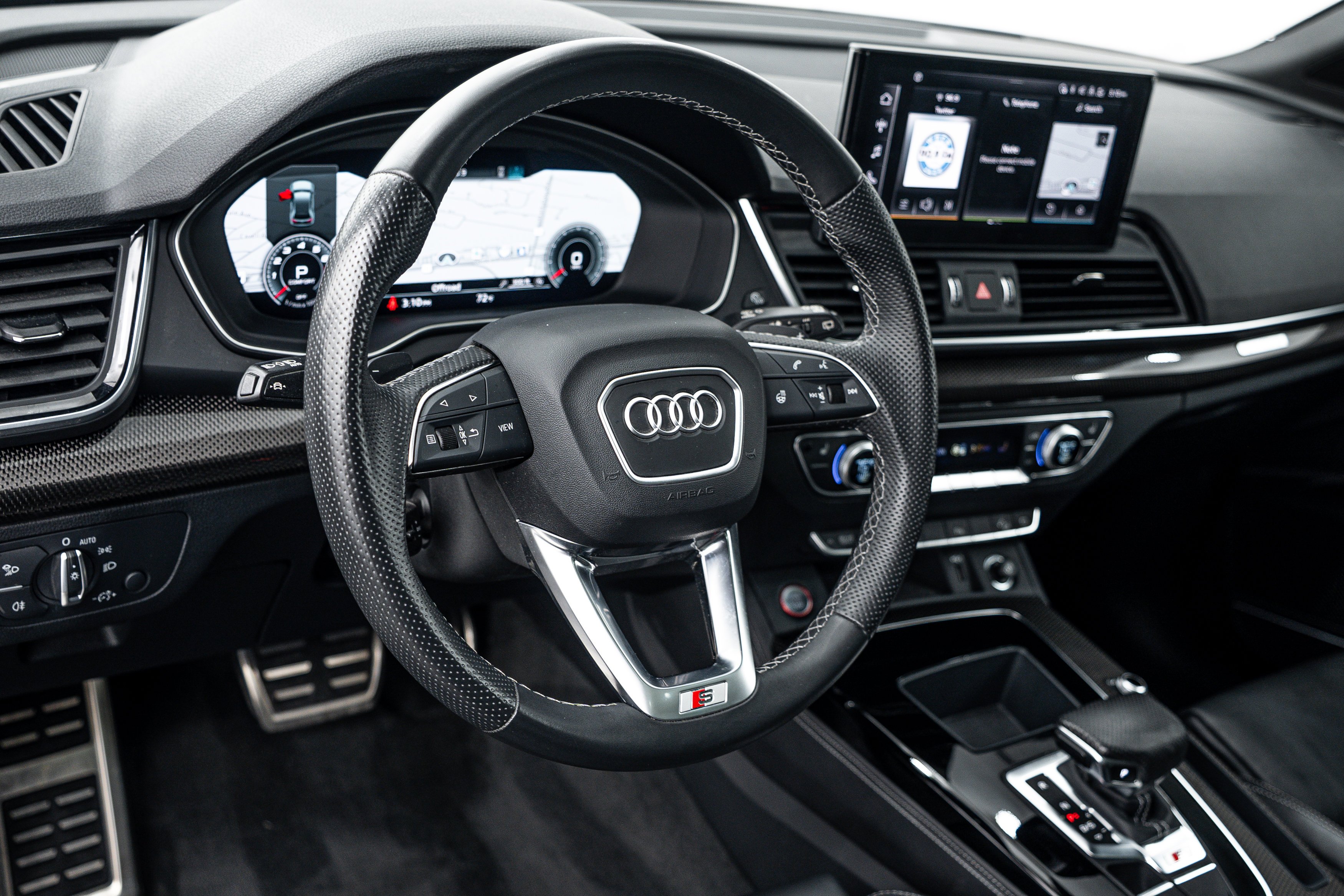 Certified Used 2023 Mythos Black Metallic Audi Premium Plus image 10
