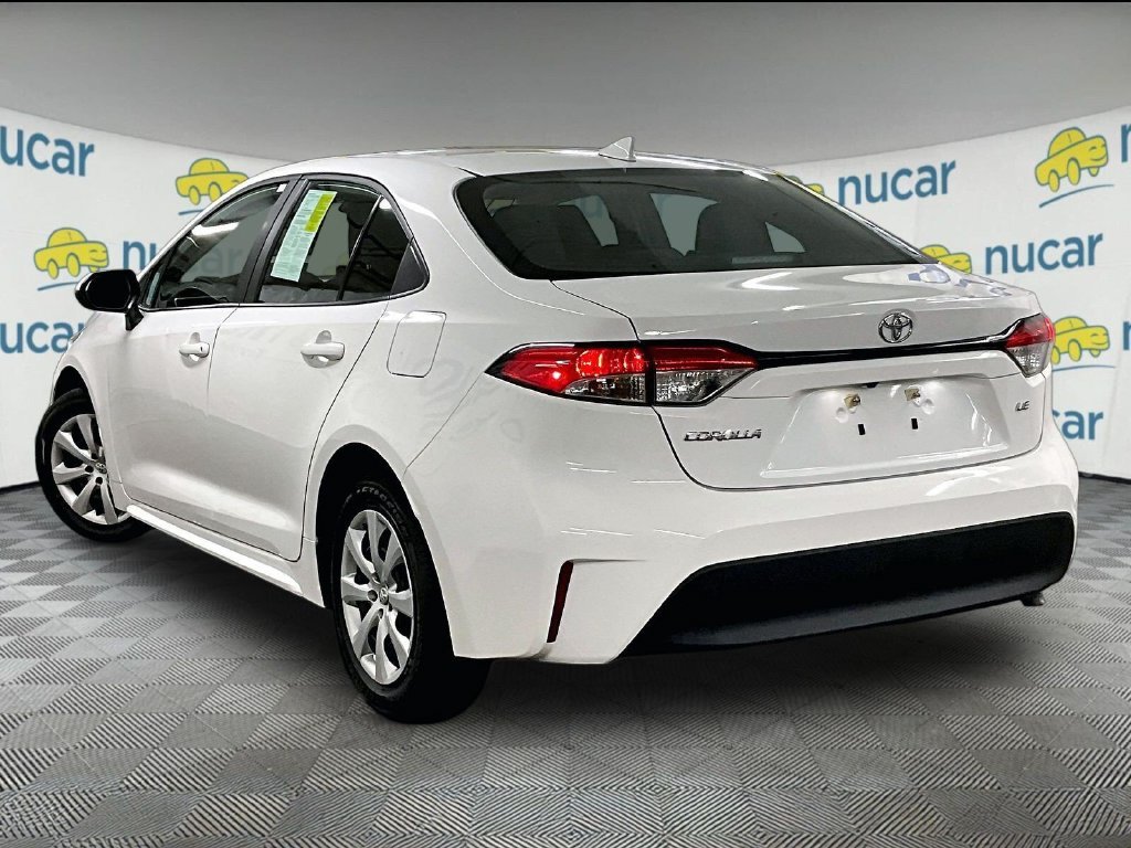 Used 2024 White Toyota LE image 4