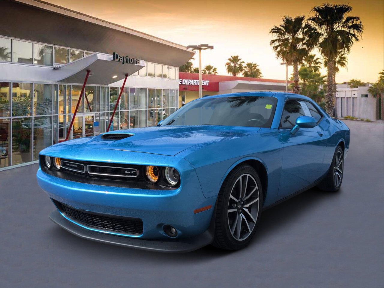 Certified Used 2023 Blue Pearl Dodge GT image 7
