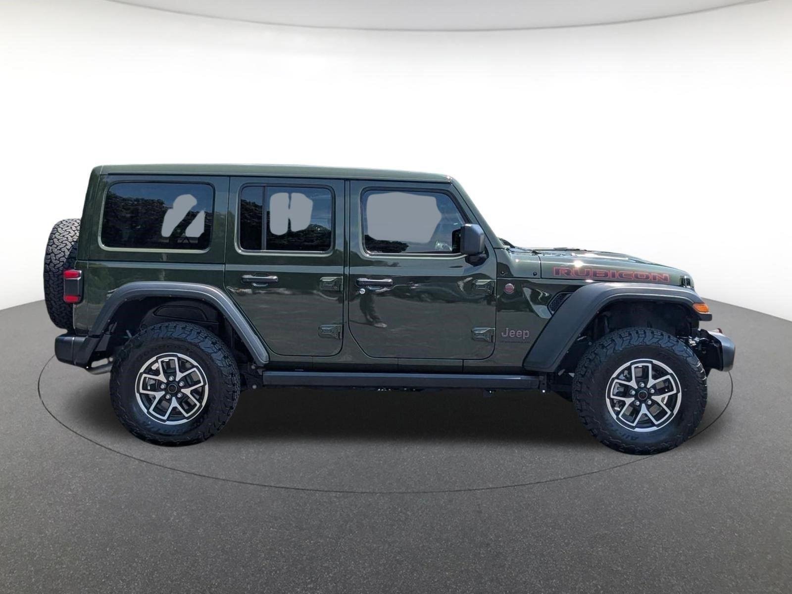 Used 2024 Sarge Green Clearcoat Jeep Rubicon image 3