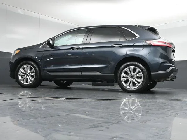 Certified Used 2024 Stone Blue Metallic Ford Titanium image 38