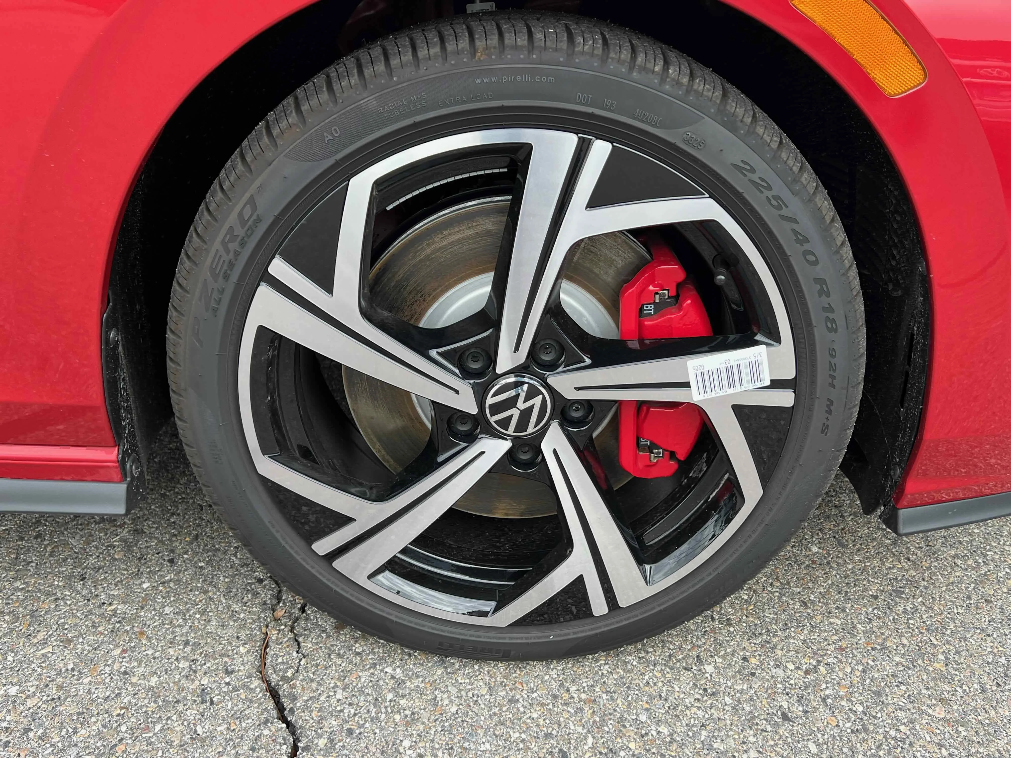 New 2026 Red Volkswagen SE image 8