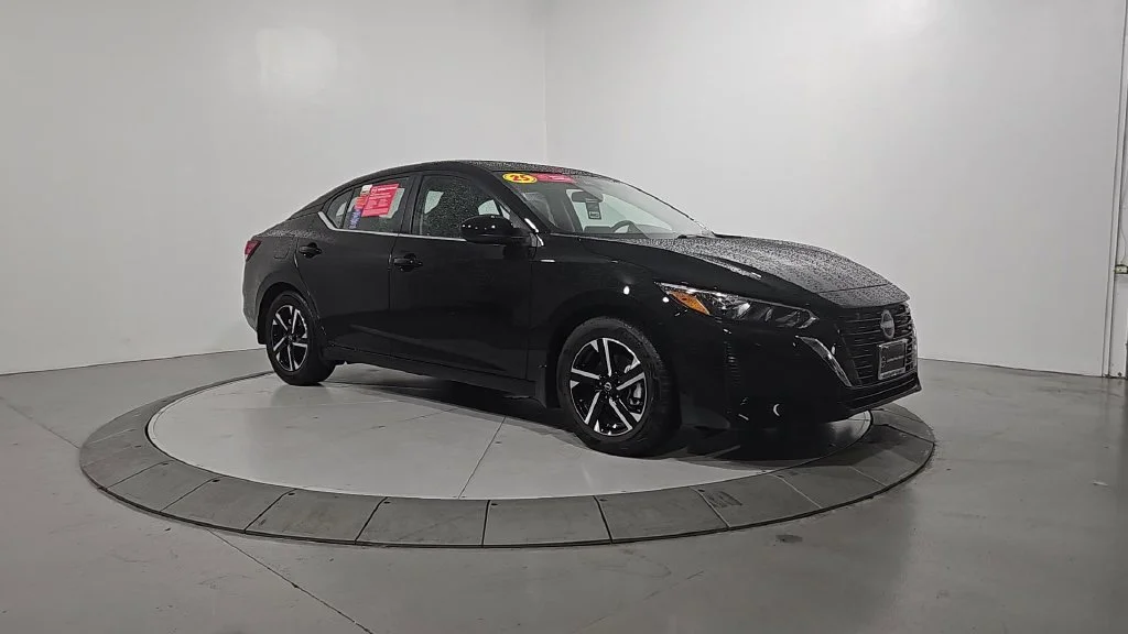 Certified Used 2025 Super Black Nissan SV image 9