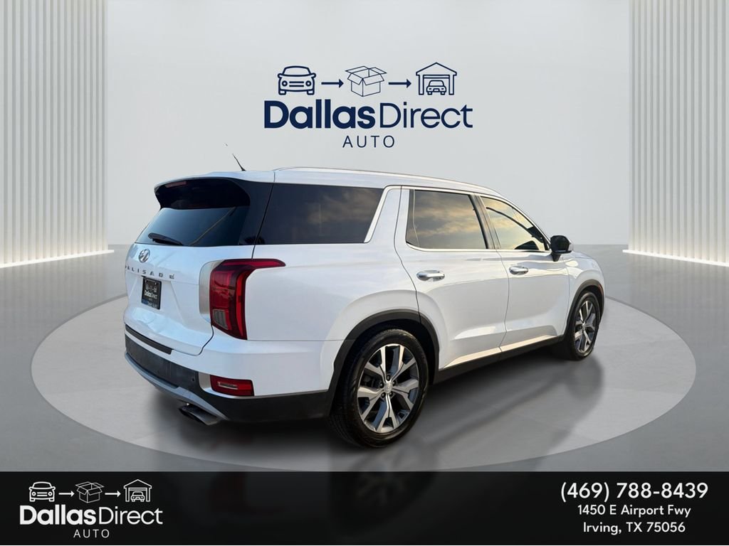 Used 2020 Hyper White Hyundai SEL image 6