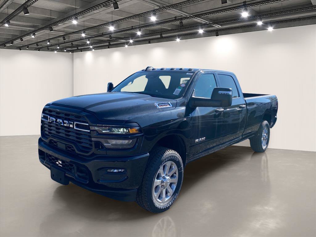 New 2026 Diamond Black Crystal Pearl-Coat Exterior Paint RAM Big Horn image 2