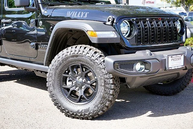 New 2026 Black Clear-Coat Exterior Paint Jeep Willys image 3