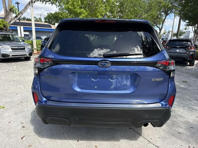 Certified Used 2025 Blue Subaru Touring image 24