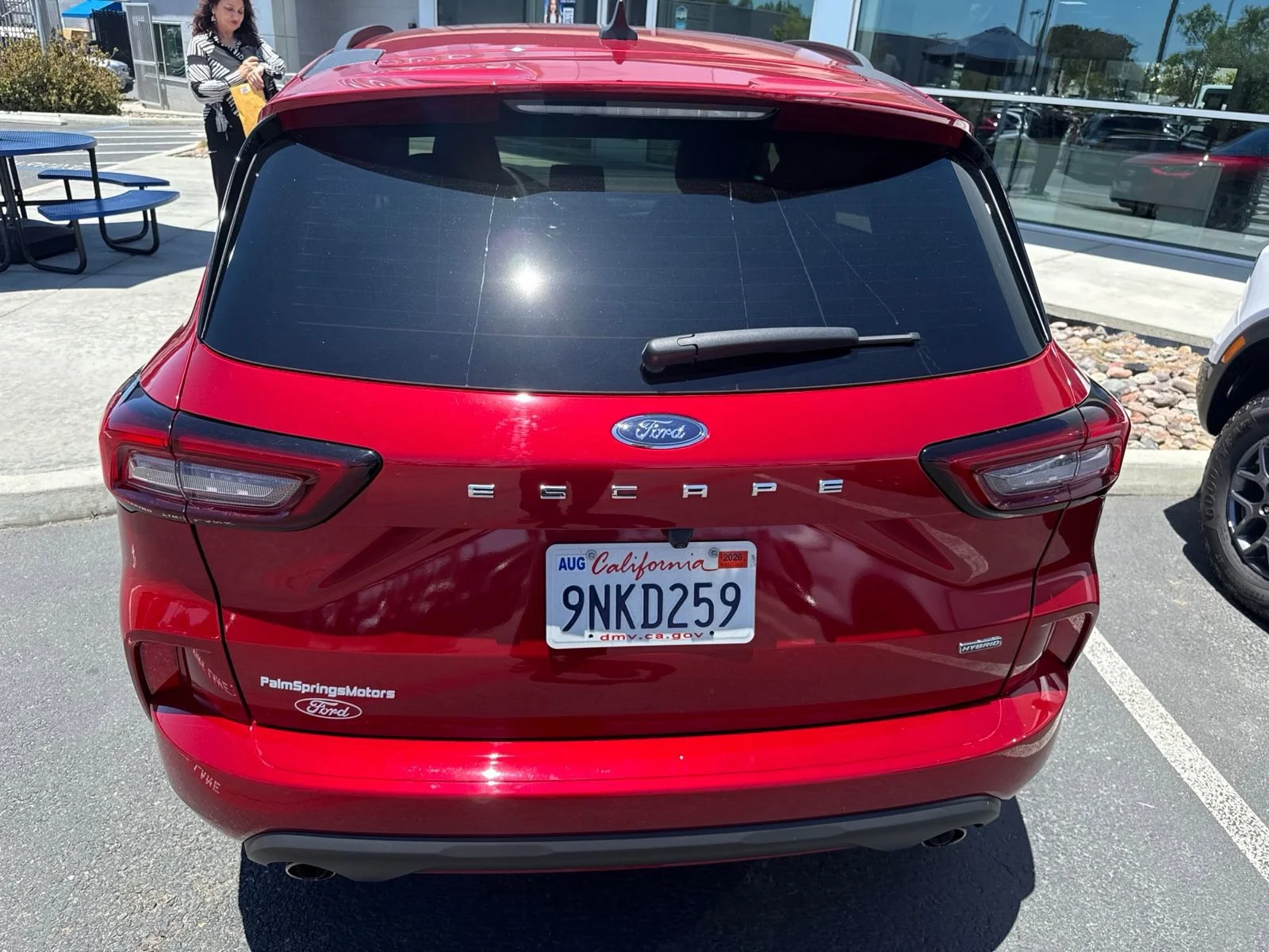 Used 2024 Red Metallic Ford ST-Line Certified Pre-Owned image 7