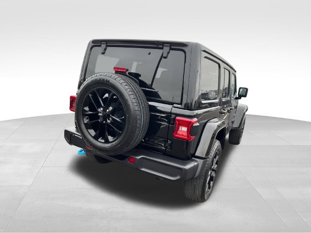 Used 2024 Black Jeep Sahara 4xe image 5
