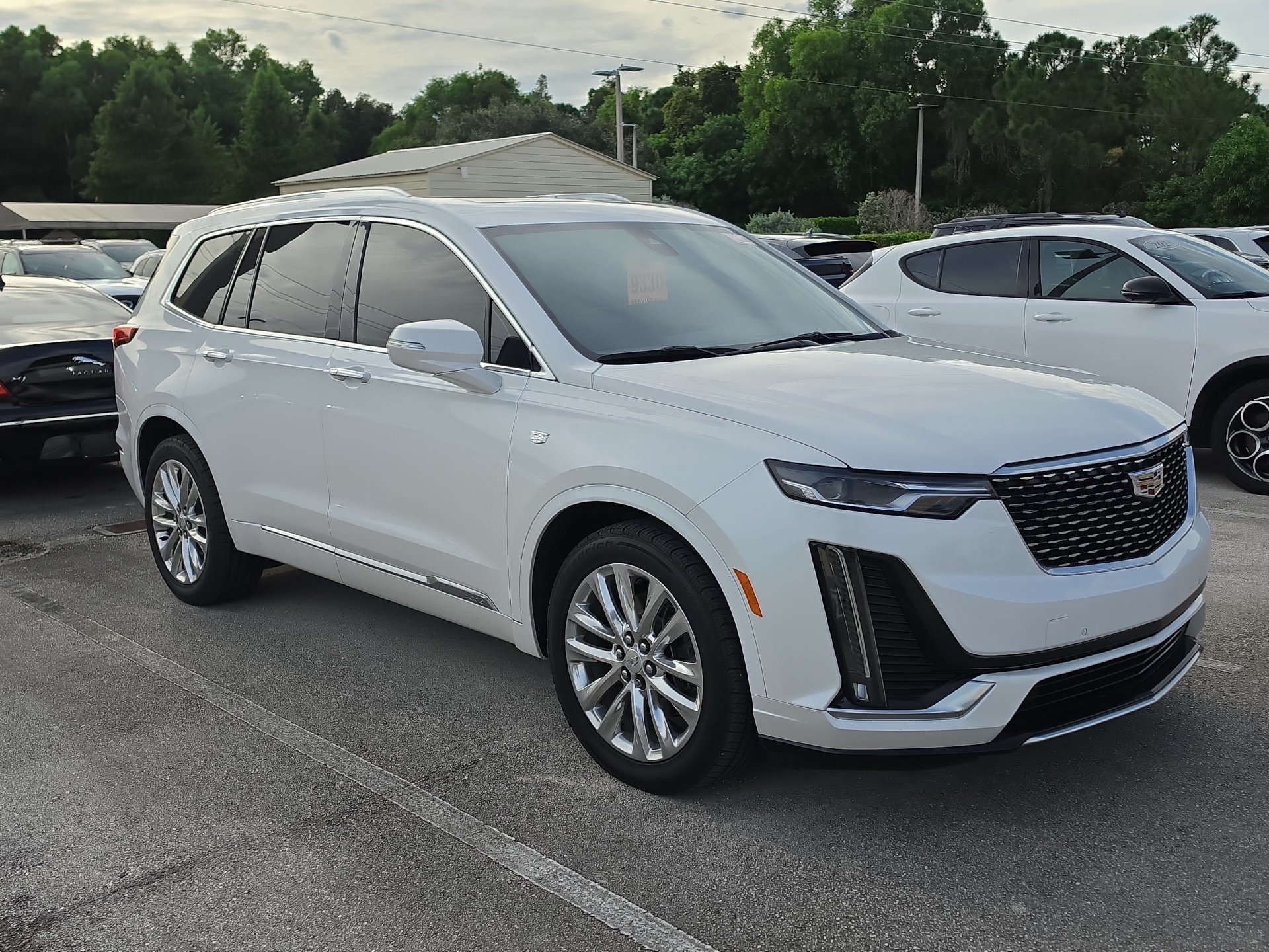 Used 2021 White Cadillac Premium Luxury image 3