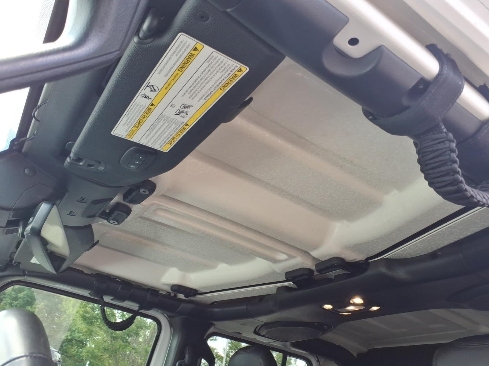 Used 2021 Bright White Clearcoat Jeep High Altitude image 9